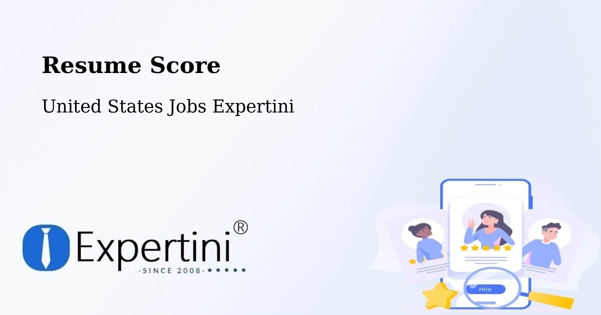 Resume Score & Job Description Match Tool – Brandermill - United States Jobs Expertini